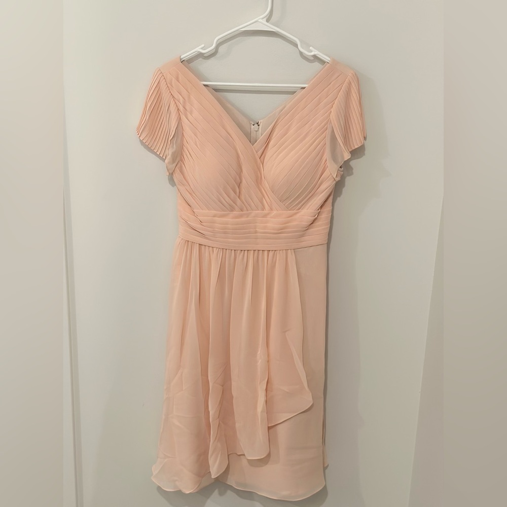 Beautiful Azazie formal dress in light pink